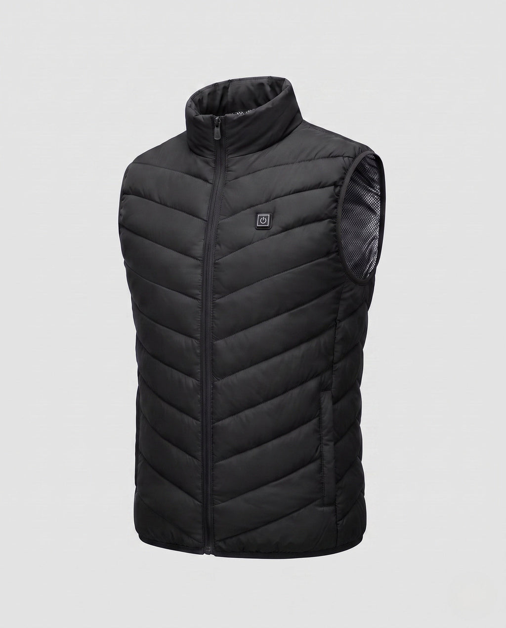 Doudoune sans manches chauffante homme - Gilet thermique multizone avec port USB