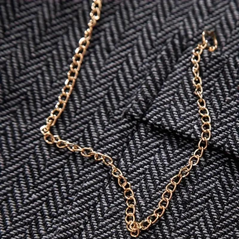 Gilet à chevrons boutonné sans manches pour homme