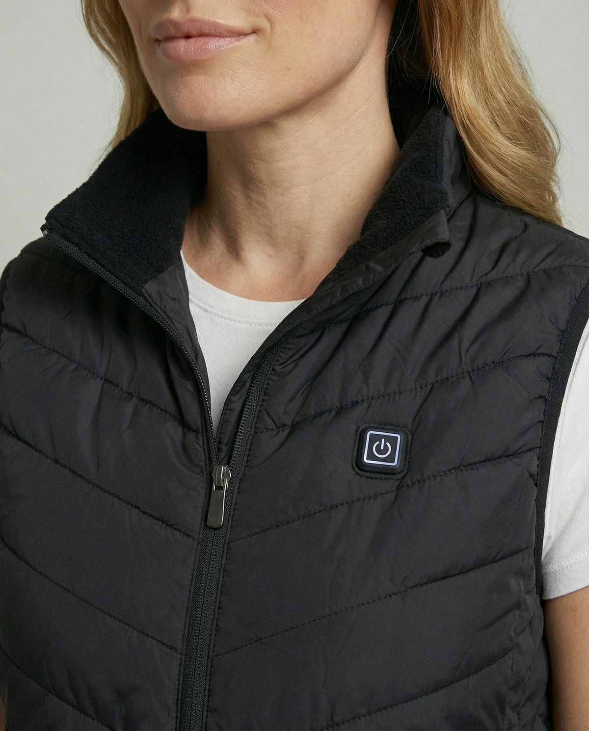 Gilet chauffant unisexe sans manches – doudoune chauffante