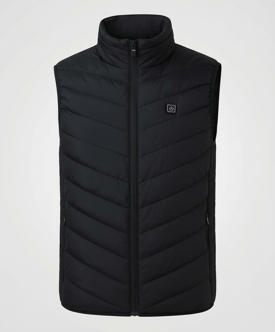 Gilet chauffant unisexe sans manches – doudoune chauffante