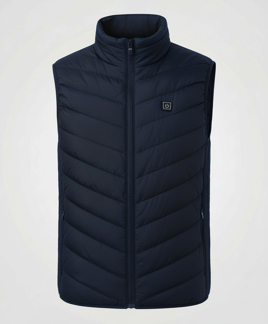 Gilet chauffant unisexe sans manches – doudoune chauffante