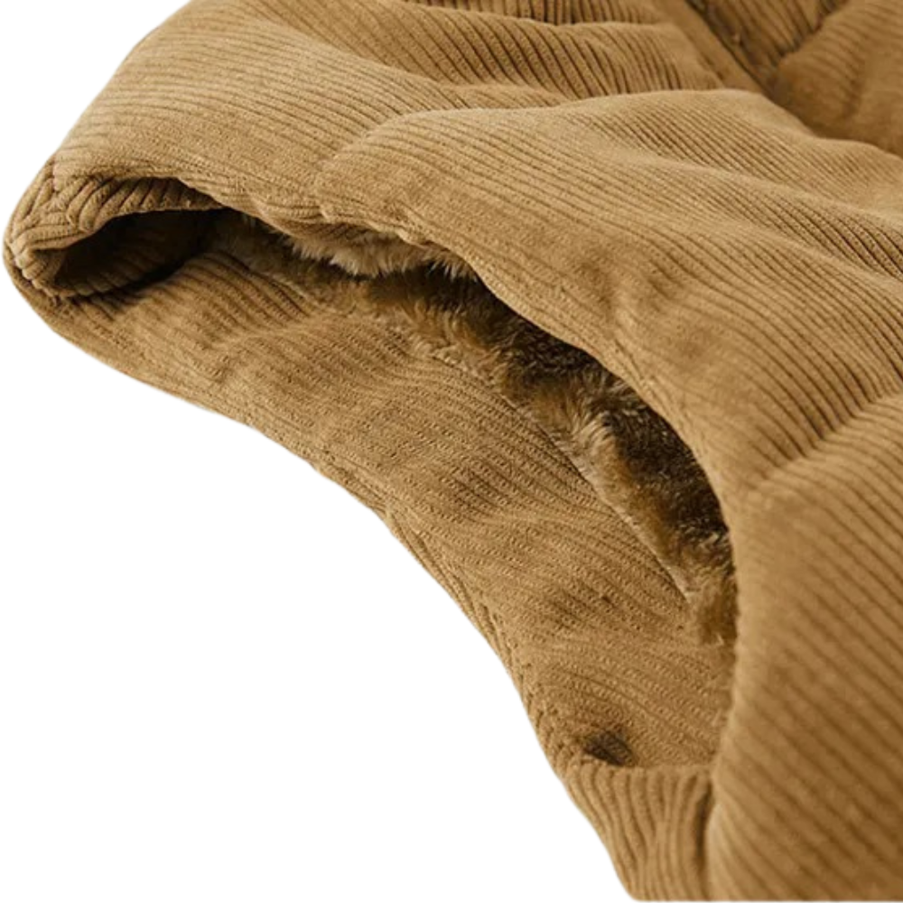 Gilet doublé chaud sans manches pour homme