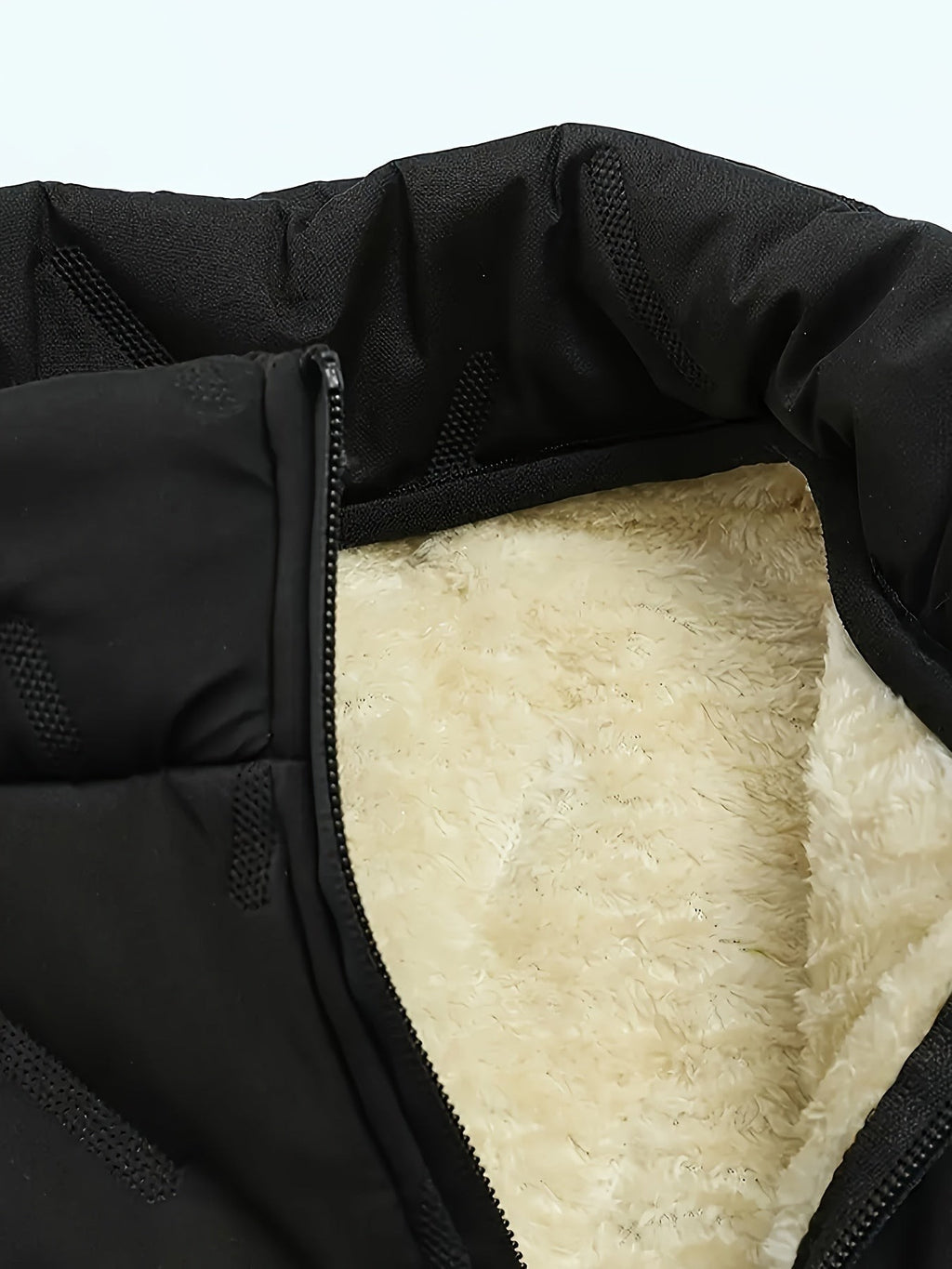 Gilet doublé de polaire, veste sans manches homme