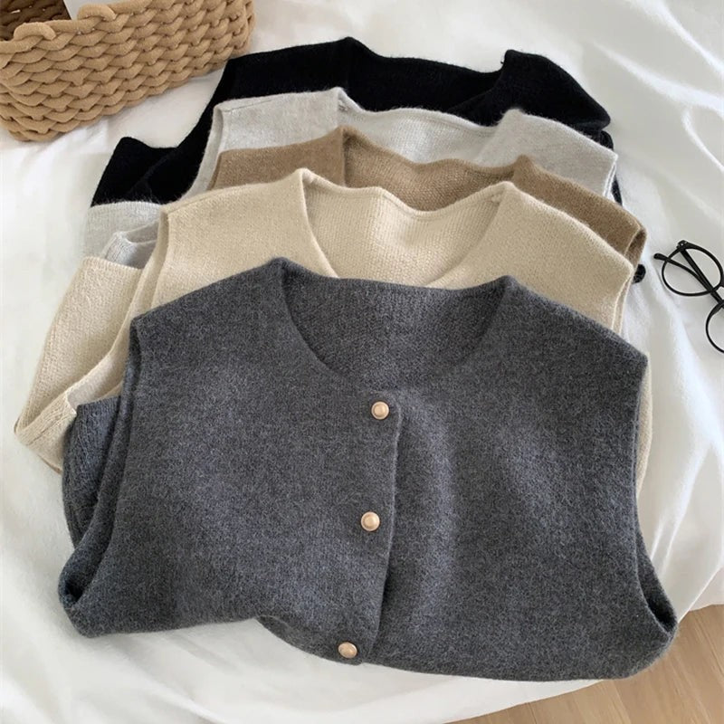 Gilet en laine mérinos sans manche pour femme