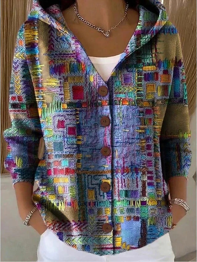 Gilet femme en tissu doux à coupe fluide