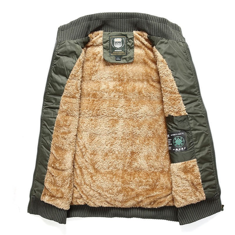 Gilet matelassé sans manches doublé de fourrure pour homme, Gilet d'hiver isolé pour l'extérieur
