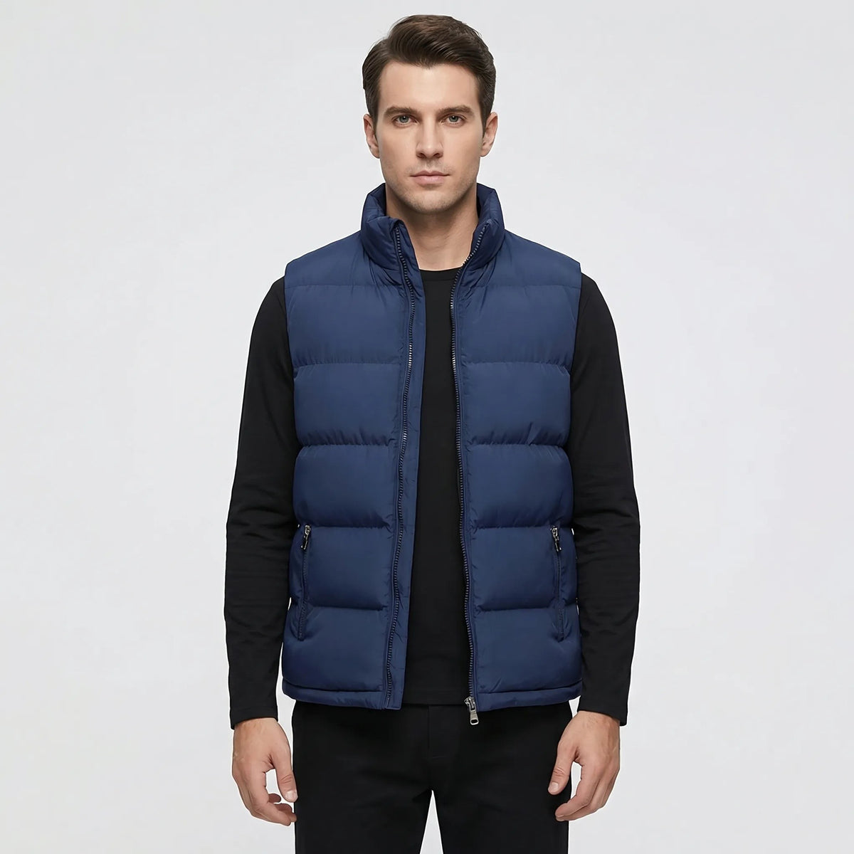 Gilet matelassé sans manches pour homme