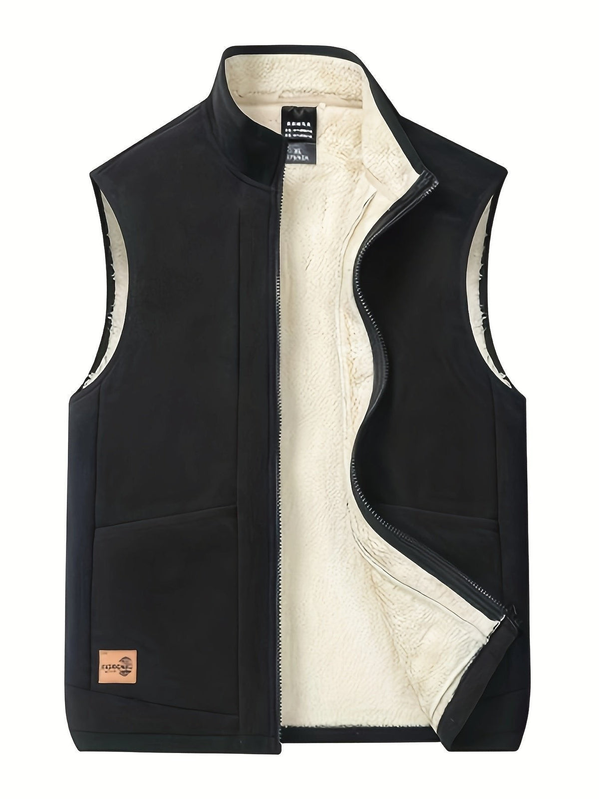 Gilet polaire sans manches pour homme, Bodywarmer chaud et léger