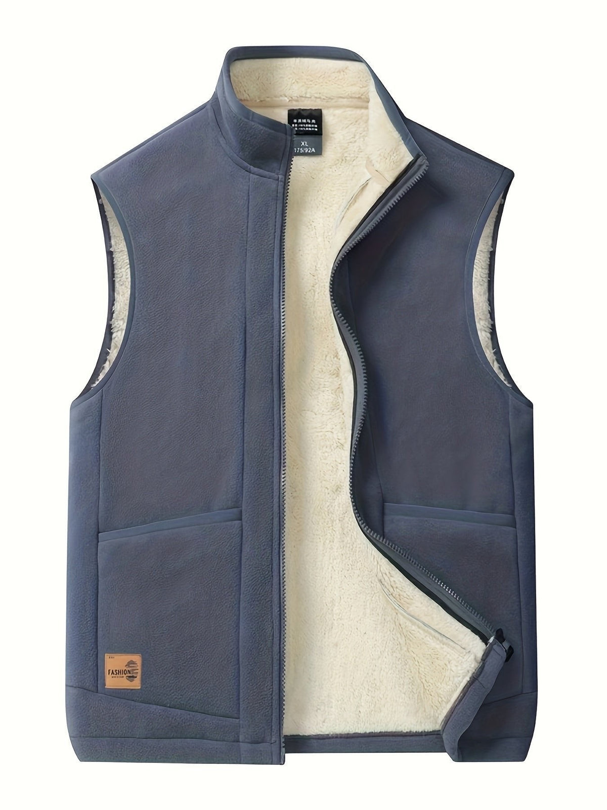 Gilet polaire sans manches pour homme, Bodywarmer chaud et léger