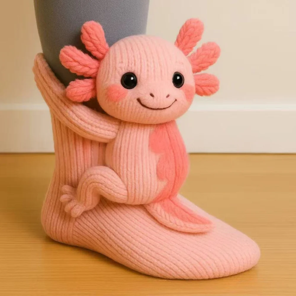 Chaussettes Ludiques aux Motifs Animaliers