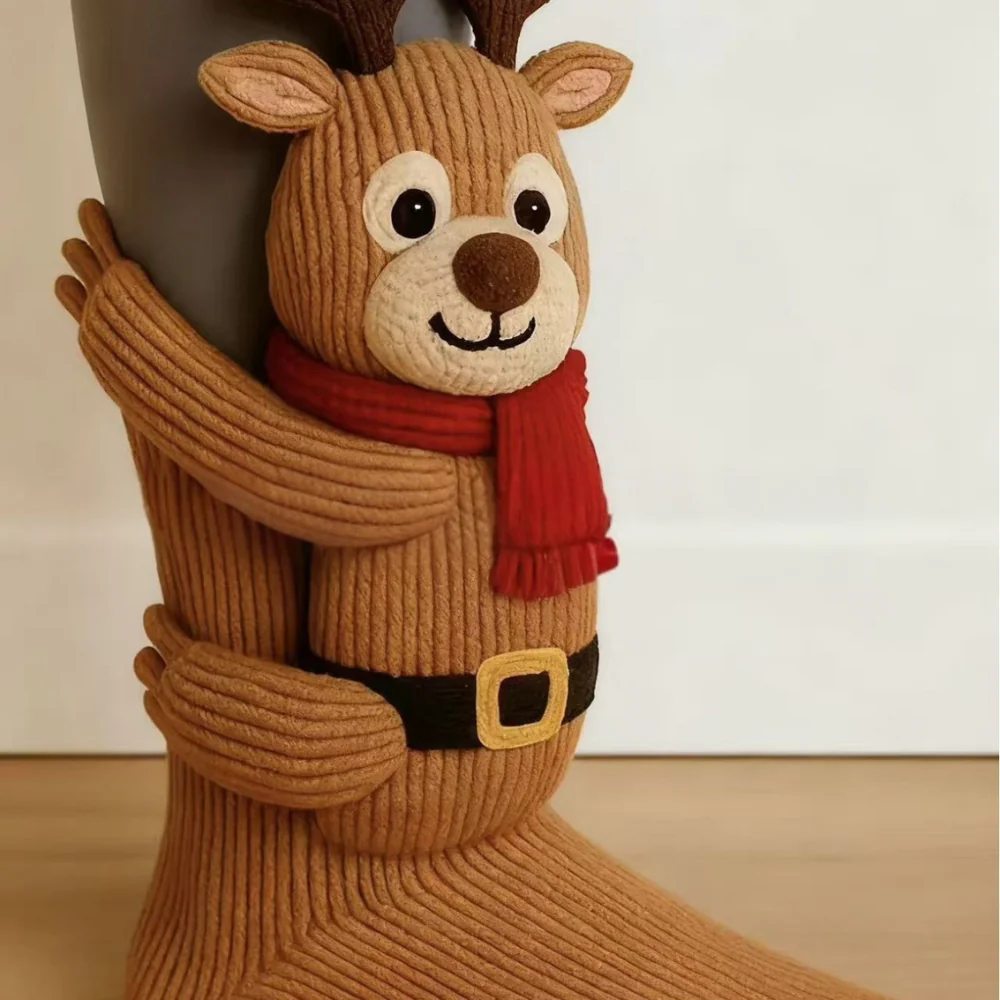 Chaussettes Ludiques aux Motifs Animaliers