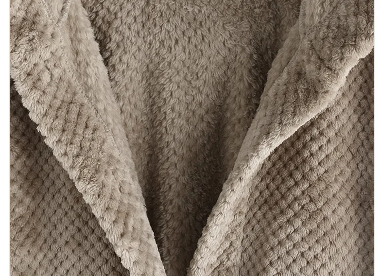 Manteau d'hiver grande taille chic à capuche au toucher velouté, pour femme ronde