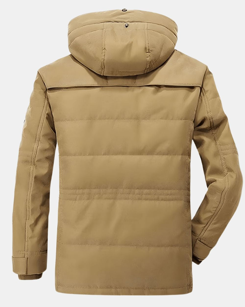 Manteau d'hiver isolant à capuche pour homme, style classe pour la ville et le plein air