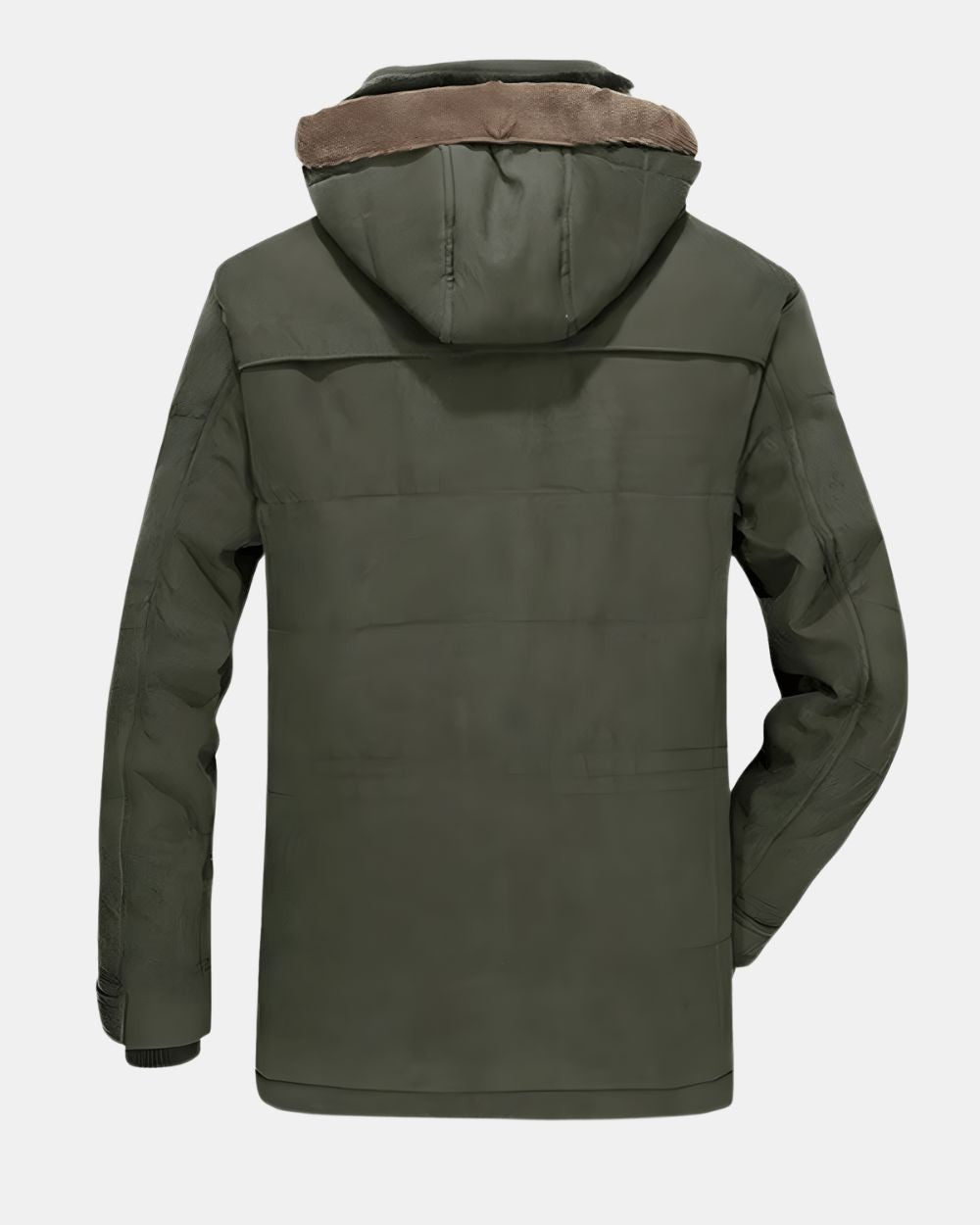 Manteau d'hiver isolant à capuche pour homme, style classe pour la ville et le plein air