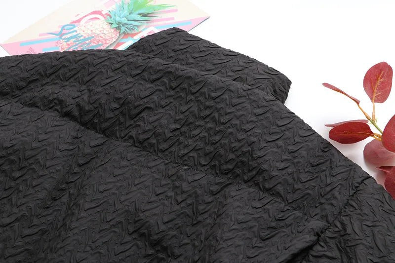 Manteau d'hiver mi-long grande taille pour femme ronde