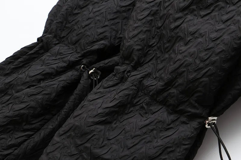 Manteau d'hiver mi-long grande taille pour femme ronde