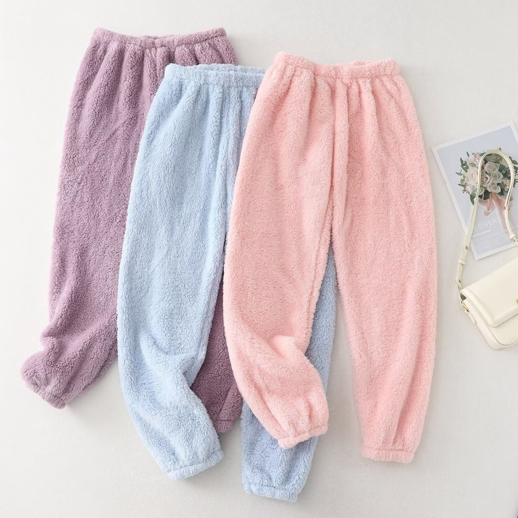 Pantalon en polaire douce pour un quotidien confortable et décontracté