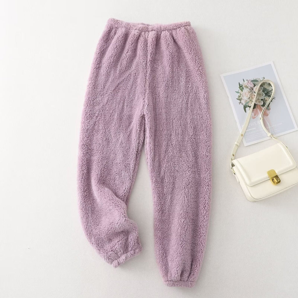 Pantalon en polaire douce pour un quotidien confortable et décontracté