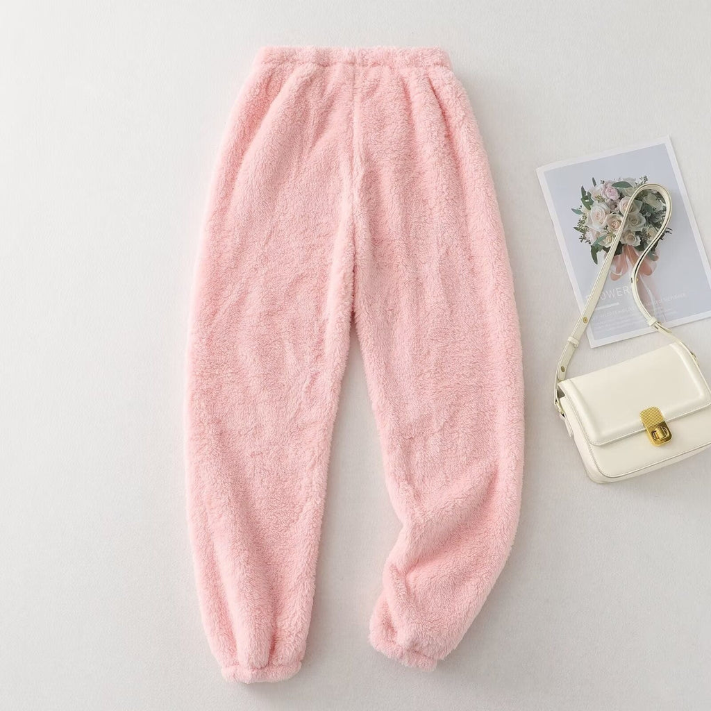 Pantalon en polaire douce pour un quotidien confortable et décontracté