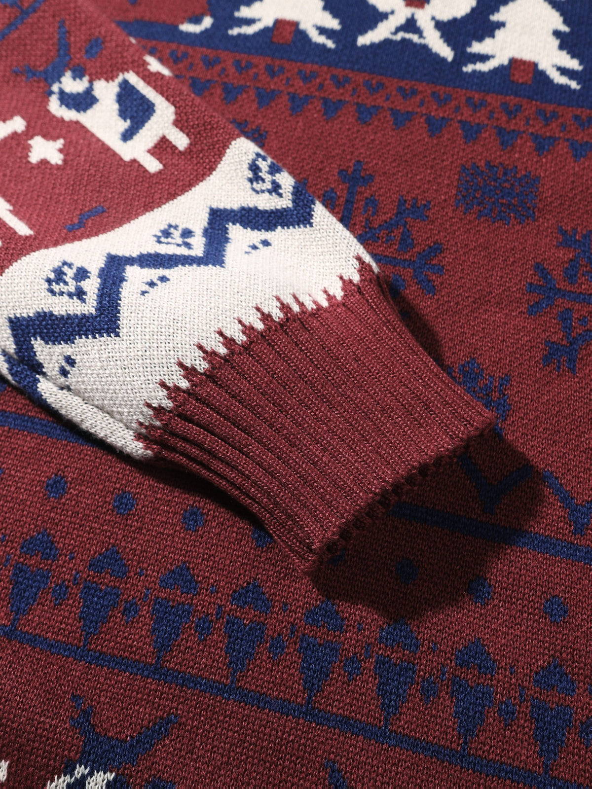 Pull de Noël à capuche motif renne pour homme, Pull moche de Noël