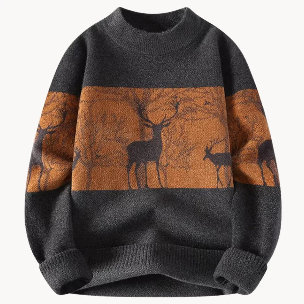 Pull de Noël festif et élégant pour homme
