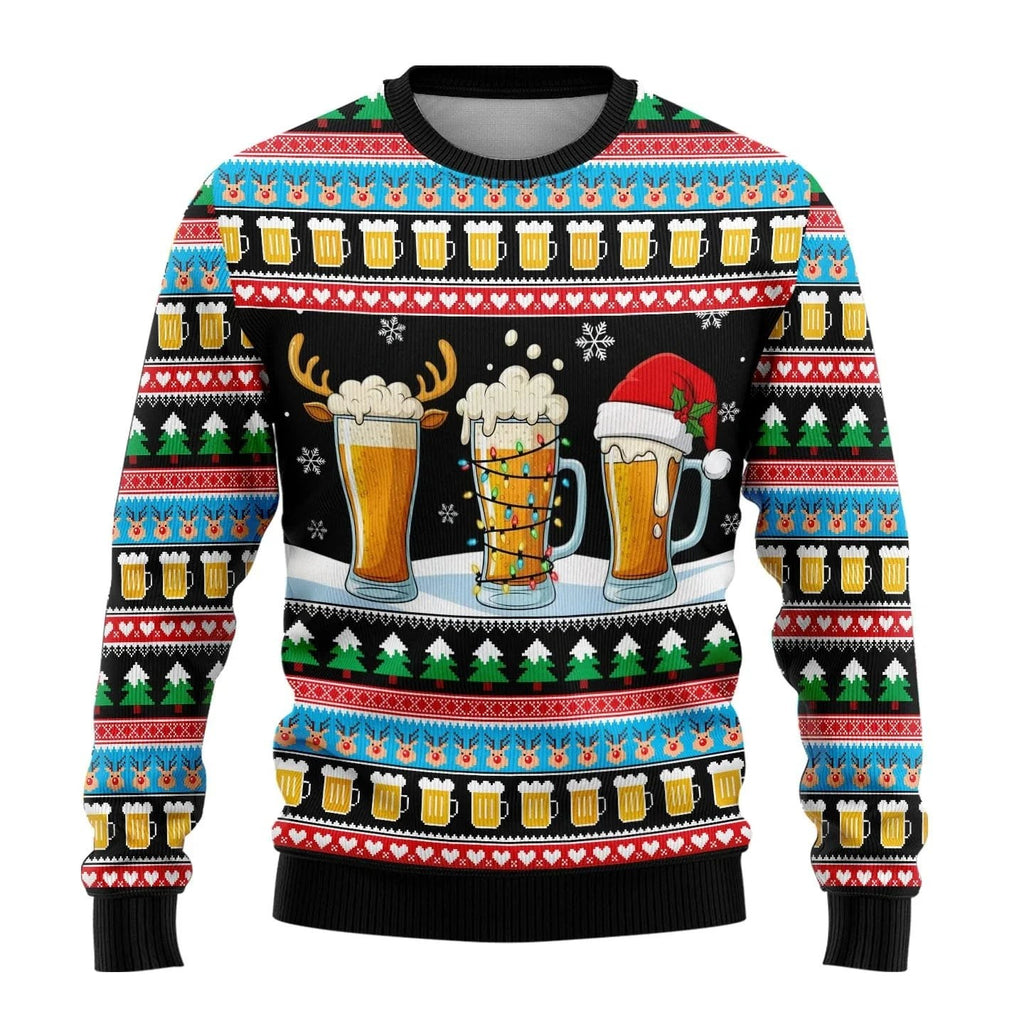 Pull de Noël homme imprimé bonhomme de neige