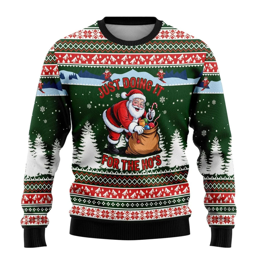 Pull de Noël homme imprimé bonhomme de neige