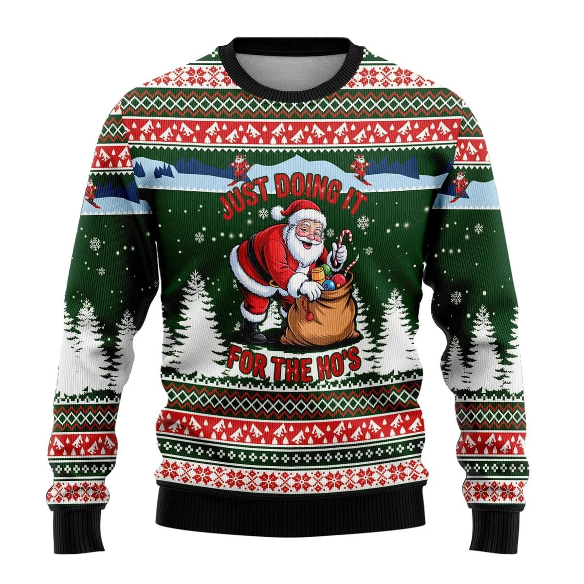 Pull de Noël homme imprimé bonhomme de neige