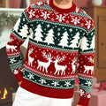 Pull de Noël moche pour homme, Motif renne