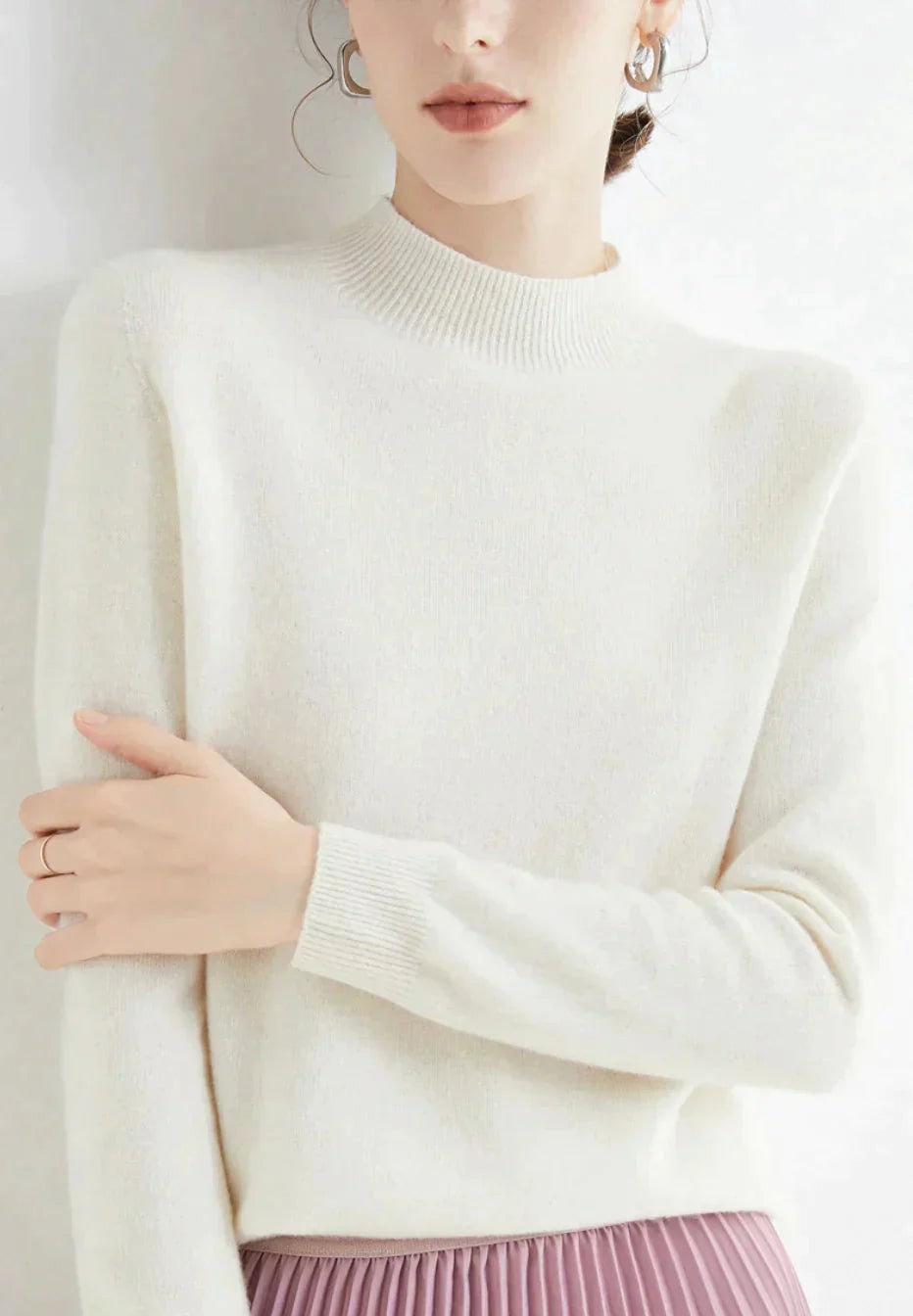 Pull en cachemire luxueux et doux
