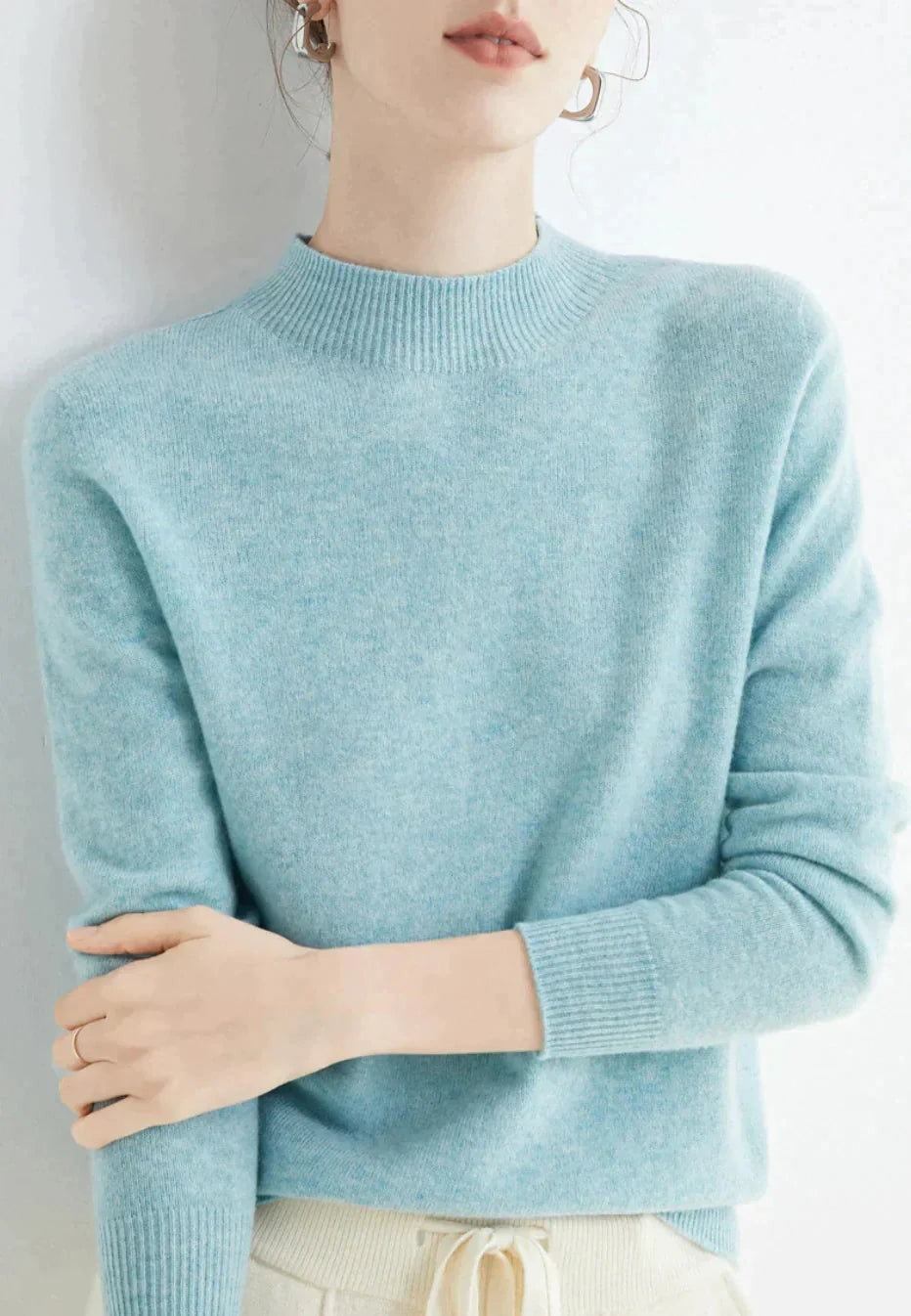 Pull en cachemire luxueux et doux