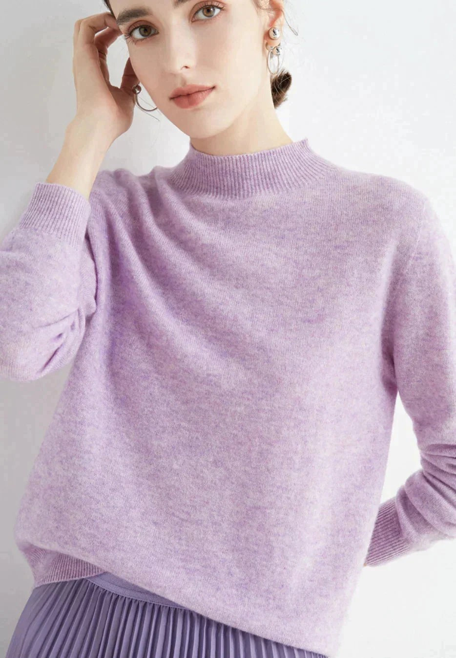 Pull en cachemire luxueux et doux