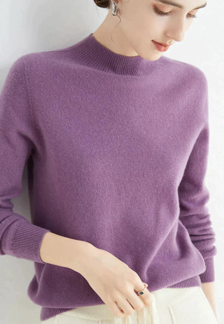 Pull en cachemire luxueux et doux