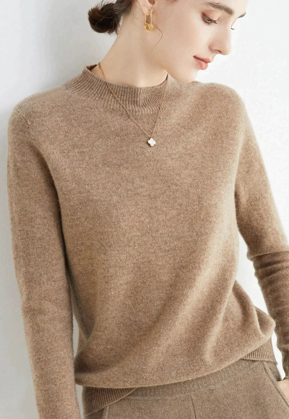 Pull en cachemire luxueux et doux