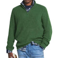 Pull en coton homme zippé, confortable et élégant pour tous les jours