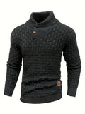 Pull en maille élégant pour homme, Matériau de haute qualité