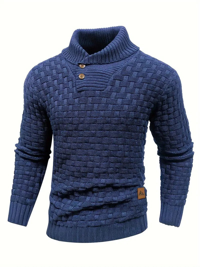 Pull en maille élégant pour homme, Matériau de haute qualité