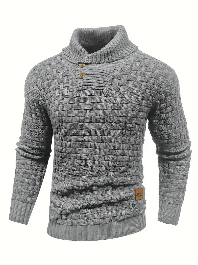 Pull en maille élégant pour homme, Matériau de haute qualité
