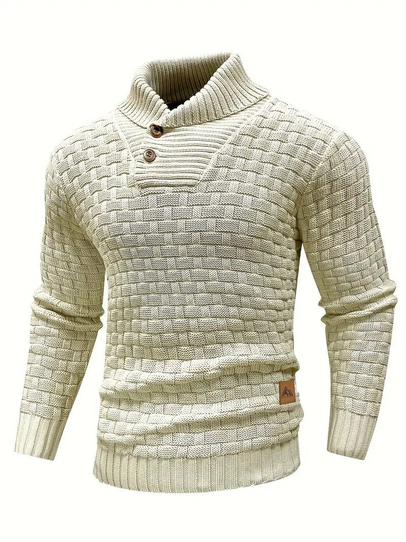 Pull en maille élégant pour homme, Matériau de haute qualité