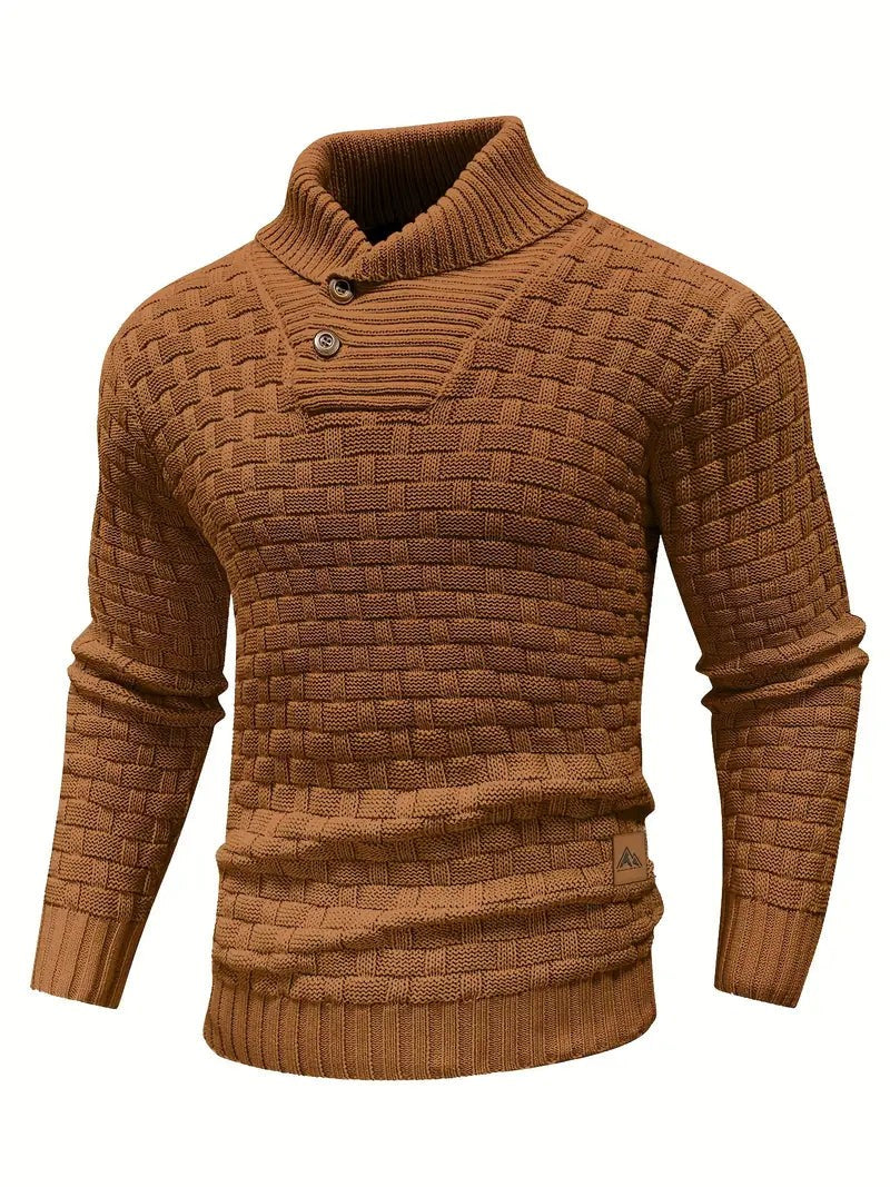 Pull en maille élégant pour homme, Matériau de haute qualité