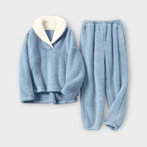 Pyjama polaire femme en deux pièces, Ensemble d'intérieur