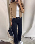 Veste bomber tendance pour femme