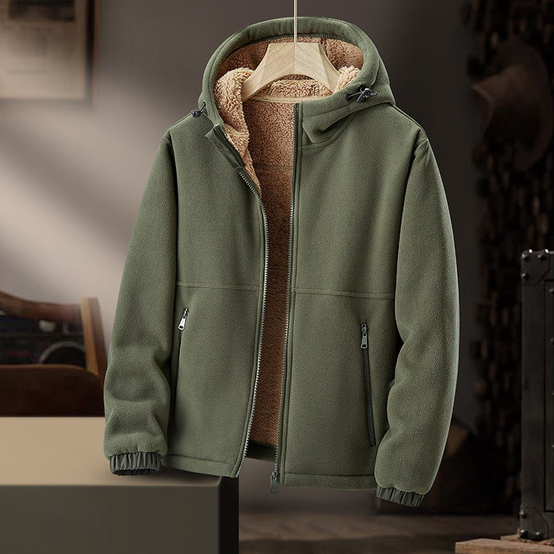 Veste d'hiver longue rembourrée femme à capuche, doublure polaire