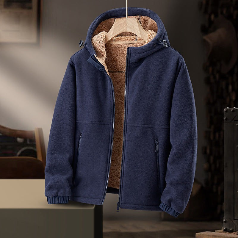 Veste d'hiver longue rembourrée femme à capuche, doublure polaire