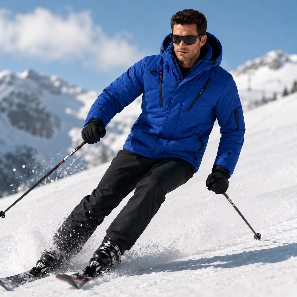 Veste d'hiver rembourrée pour homme et femme à capuche amovible, coupe-vent et doublure épaisse