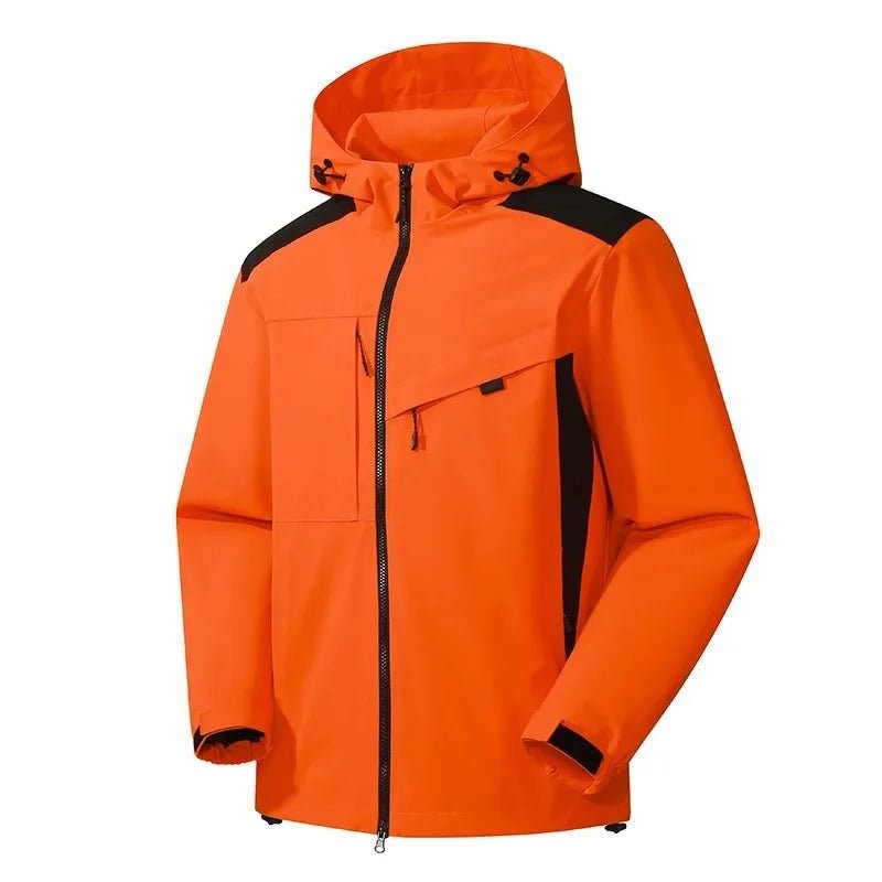 Veste de ski à capuche chaude et polyvalente pour homme