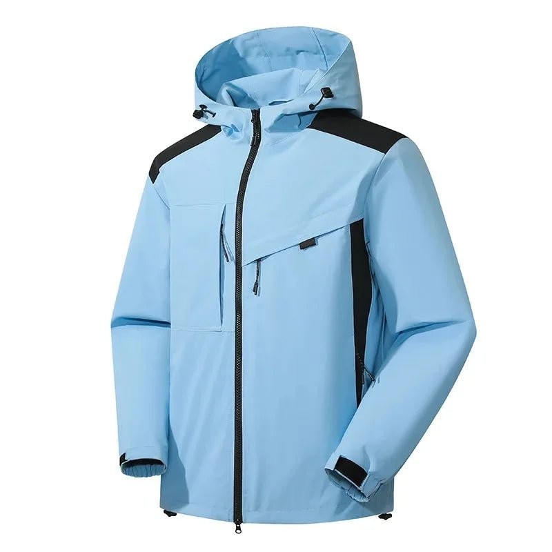 Veste de ski à capuche chaude et polyvalente pour homme