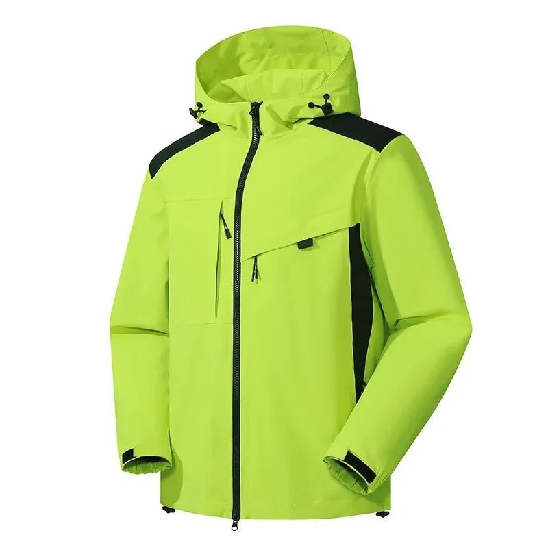 Veste de ski à capuche chaude et polyvalente pour homme