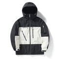 Veste de ski imperméable à capuche unisexe, Veste de sport coupe-vent