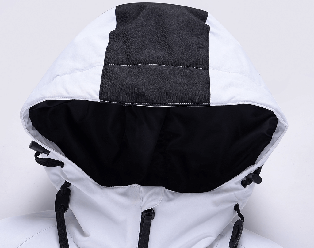 Veste de ski unisexe tendance à capuche, vêtements d'extérieur pour snowboard